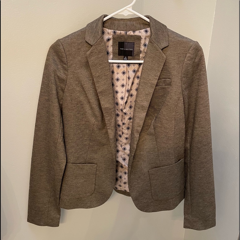 Tan & Brown Blazer